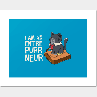 EntrePURRneur Kitty Posters and Art